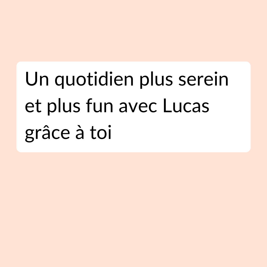 témoignage maman de lucas